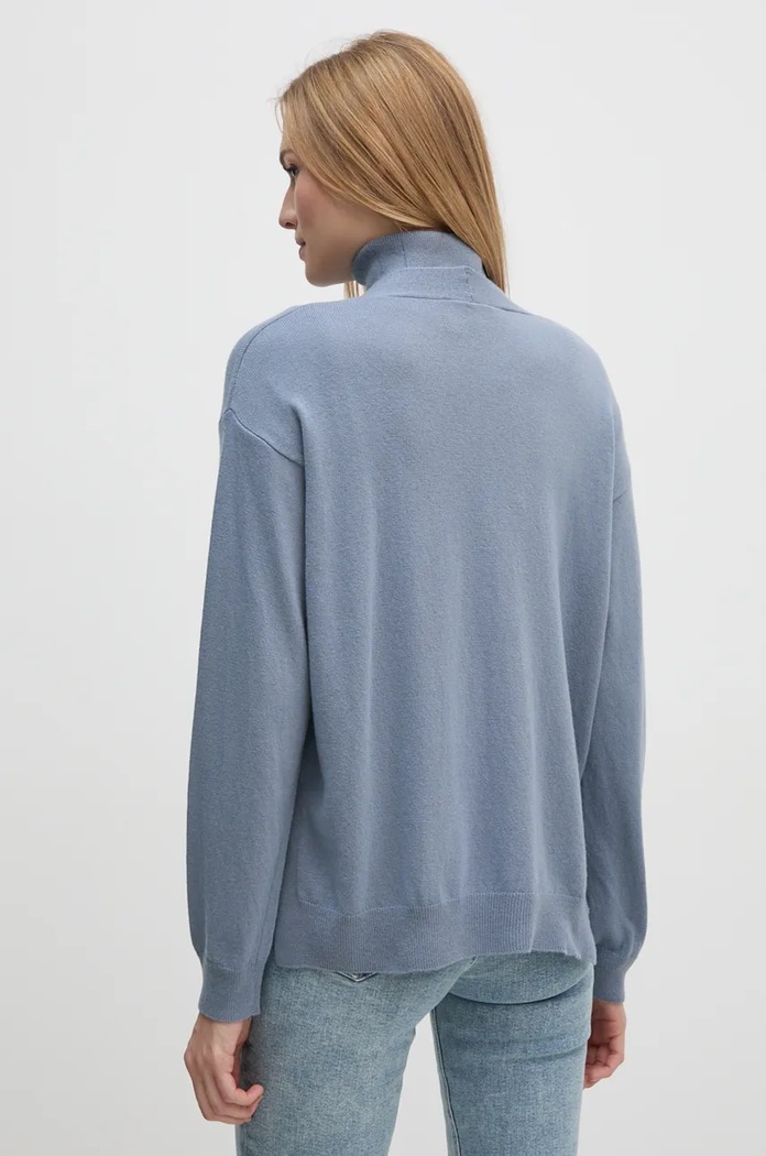 Дрехи Жилетка с кашмир Sisley 102HM601Z син