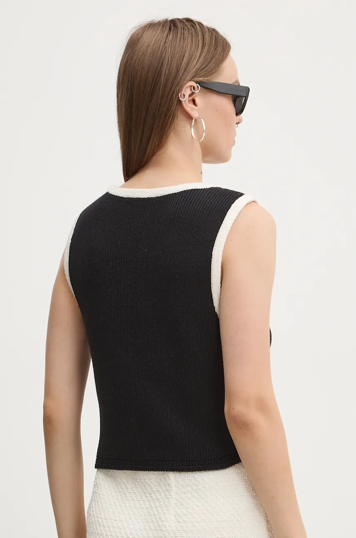 Oblačila Telovnik Abercrombie & Fitch KI150.4193.900 črna