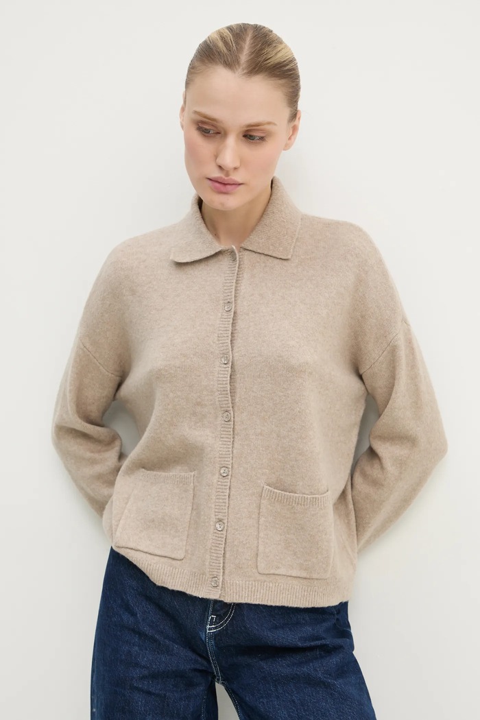 Pulover Abercrombie & Fitch Tanka bež KI150.4223.410