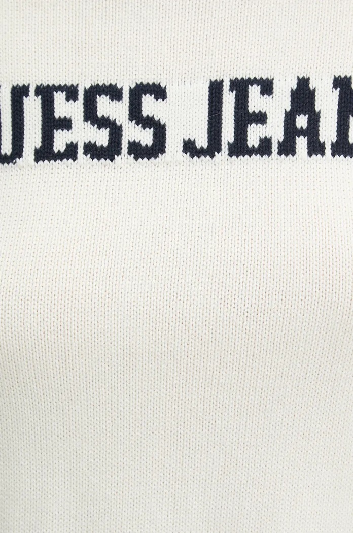 Bavlnený sveter Guess Jeans W4BR10.Z3HM1 béžová
