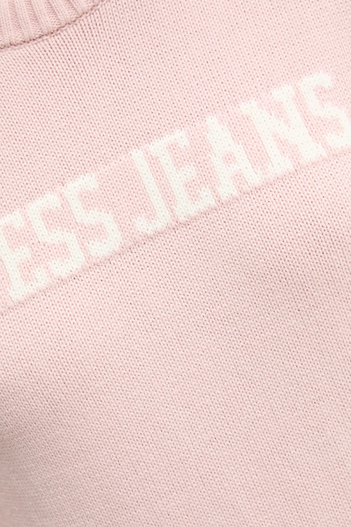 Pamučni pulover Guess Jeans W4BR10.Z3HM1 roza