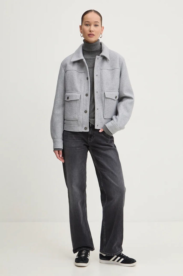 Svetr Guess Jeans W4BR15.Z3HO2 šedá AW25