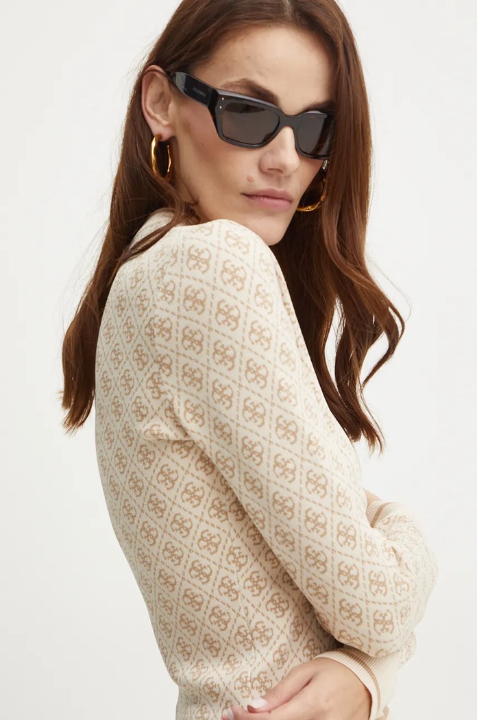 Guess pulover LISE bej W4BR21.Z37K0