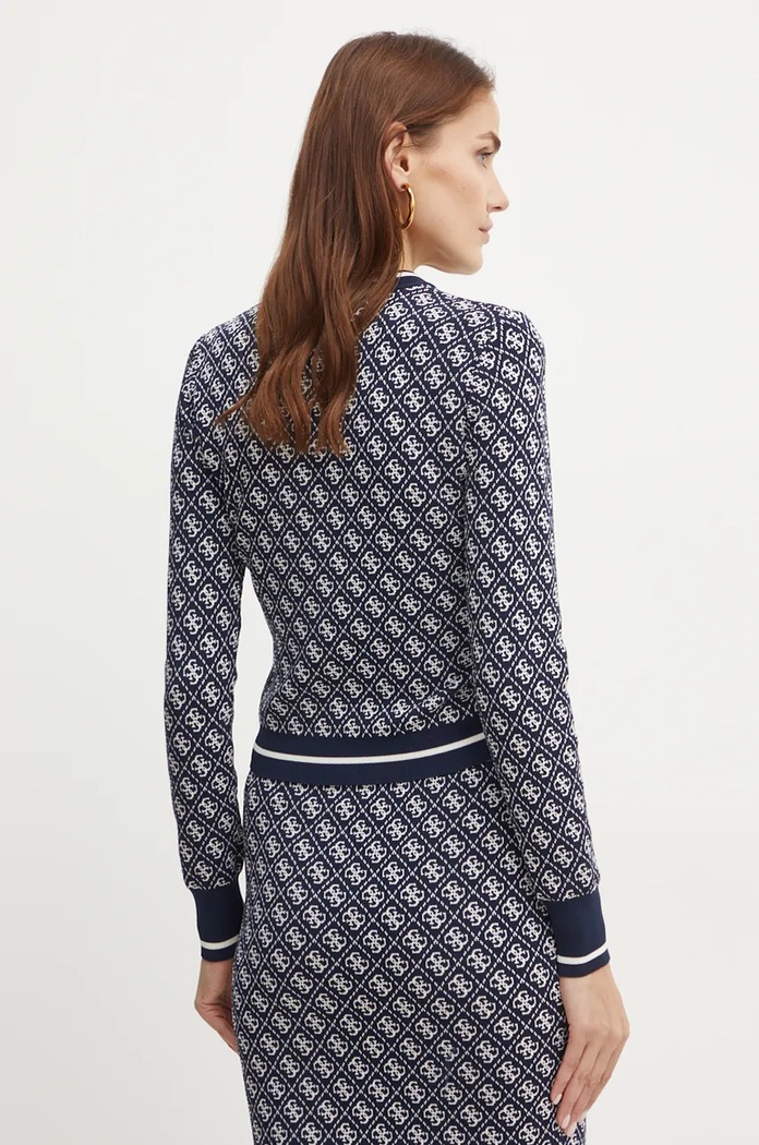 Oblečení Svetr Guess LISE W4BR21.Z37K0 námořnická modř
