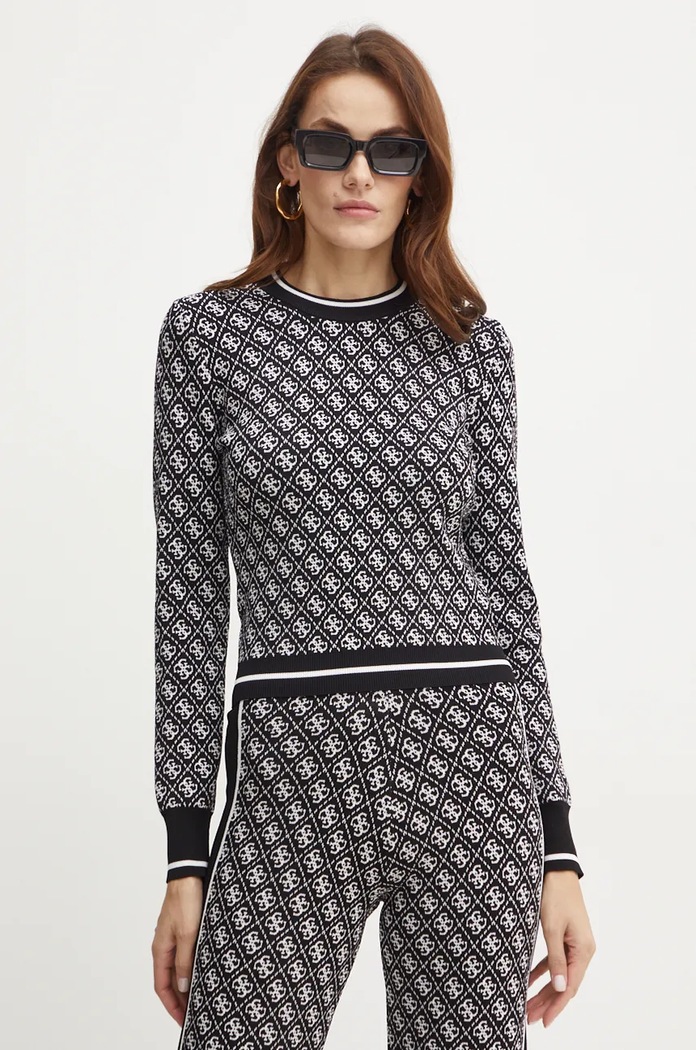 Guess sweter LISE pozostałe czarny W4BR21.Z37K0
