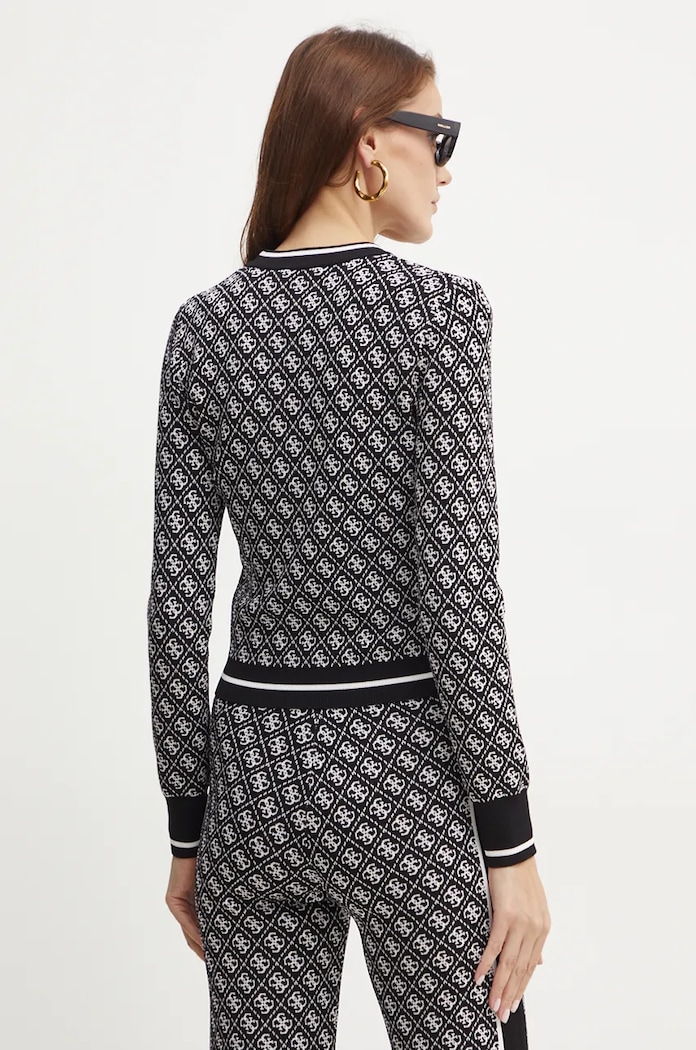 Odzież Guess sweter LISE W4BR21.Z37K0 czarny