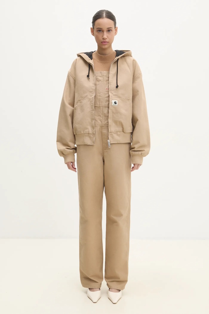 Vlněný svetr A.P.C. Pull Esther WVBDK.F23373.CAB hnědá