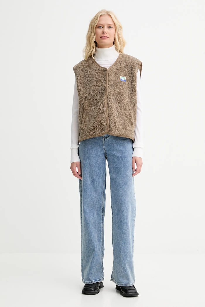 Vlněný svetr AERON CRTO545528 béžová AW24