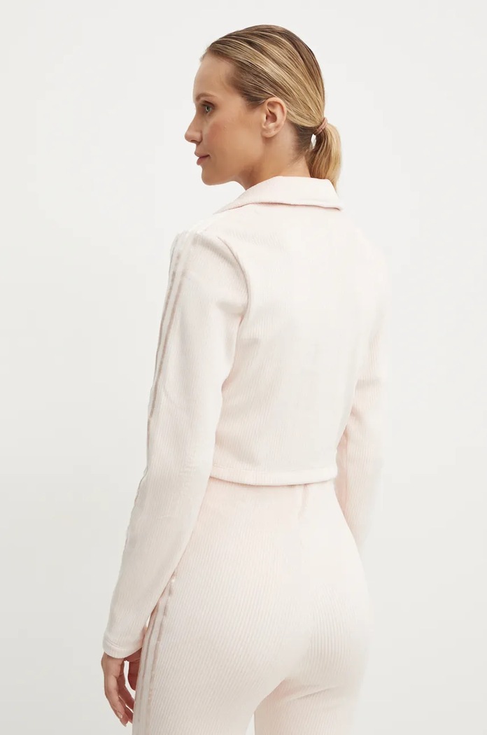 Odjeća Dukserica adidas Originals Femme Galore Rib Cardigan JN3018 roza