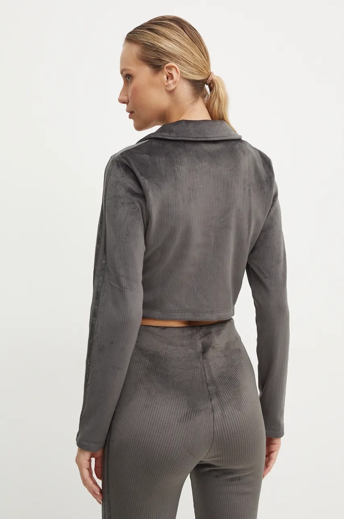 Îmbrăcăminte adidas Originals bluza Femme Galore Rib Cardigan JN3019 gri