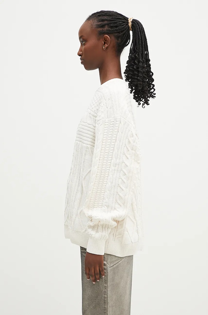 Светр adidas Originals 70s Trefoil Sweater JN8318 бежевий AW24