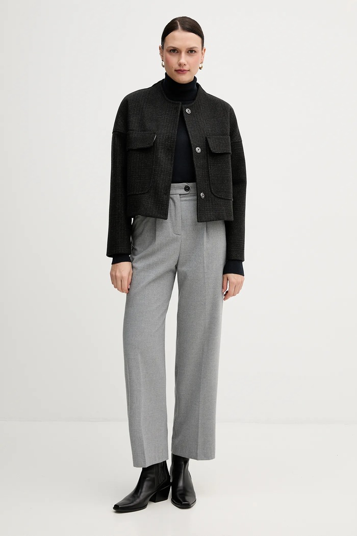 Sveter Sisley 11BAM201C tmavomodrá AW25