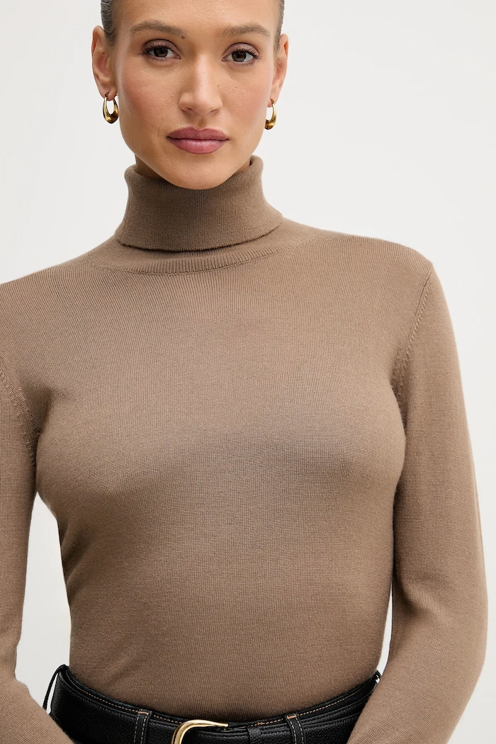 Sisley pulover maro 11BAM201C