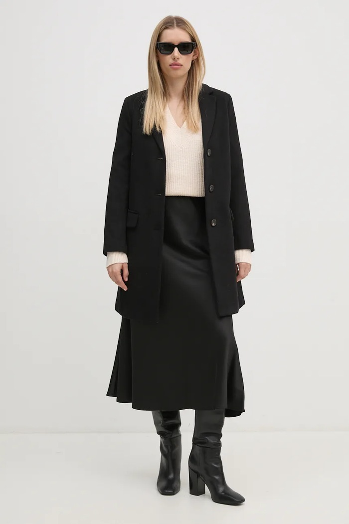 Pulover s dodatkom vune Calvin Klein K20K207414 bež AW24