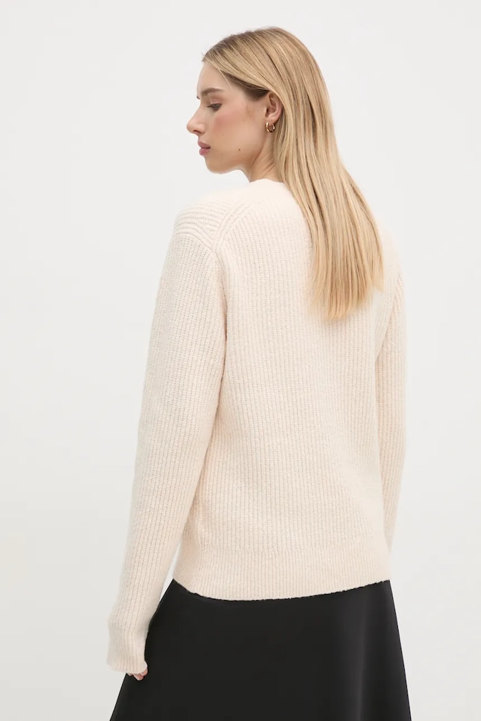 Odjeća Pulover s dodatkom vune Calvin Klein K20K207414 bež