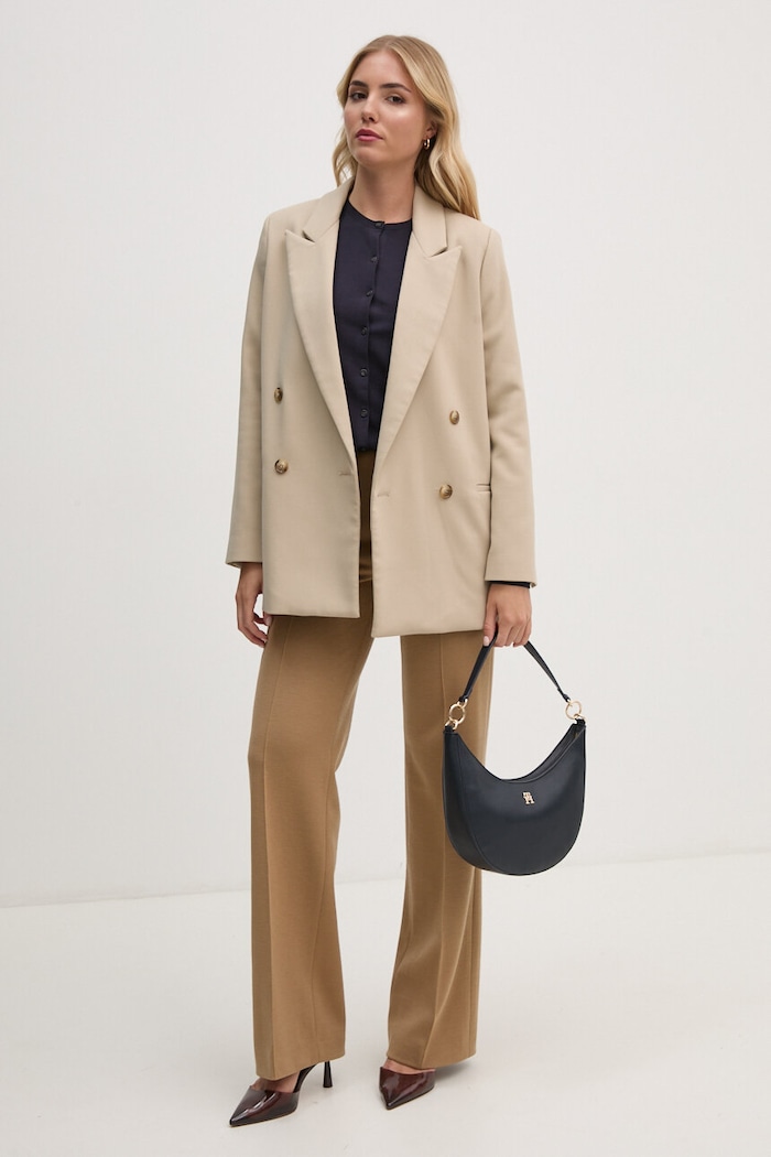 Пуловер Calvin Klein K20K207450 тъмносин AW24