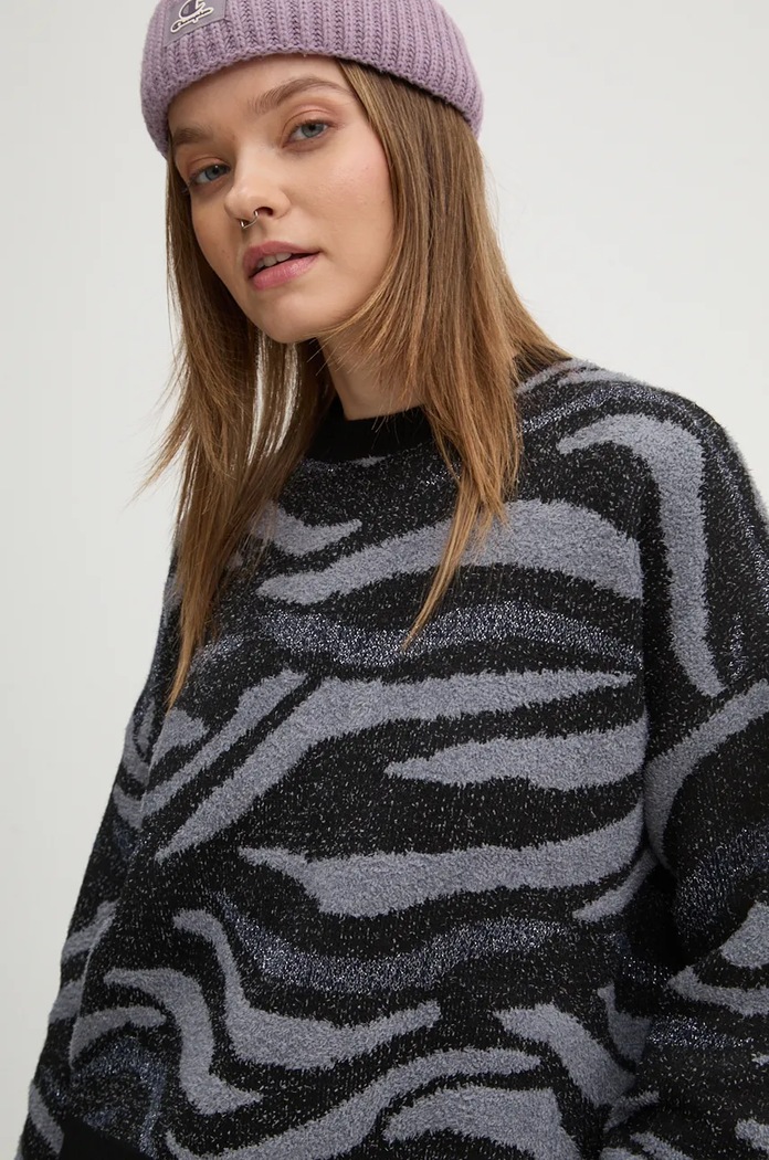 Sweter WINNIPEG Desigual 24WWJF20 czarny