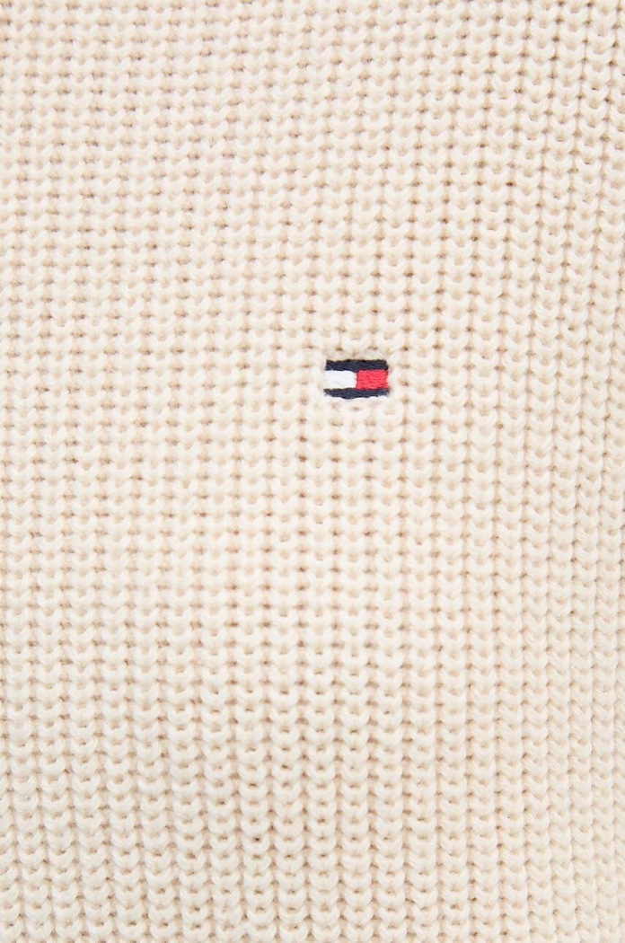Πουλόβερ Tommy Hilfiger WW0WW43094 μπεζ