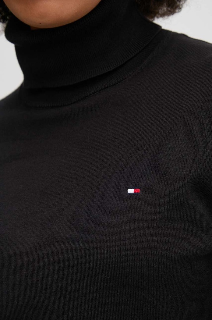 Πουλόβερ Tommy Hilfiger WW0WW43211 μαύρο