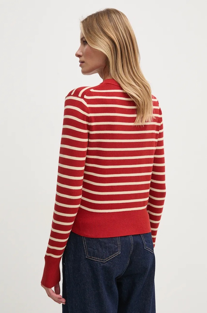 Oblečení Bavlněný svetr Tommy Hilfiger WW0WW43506 červená