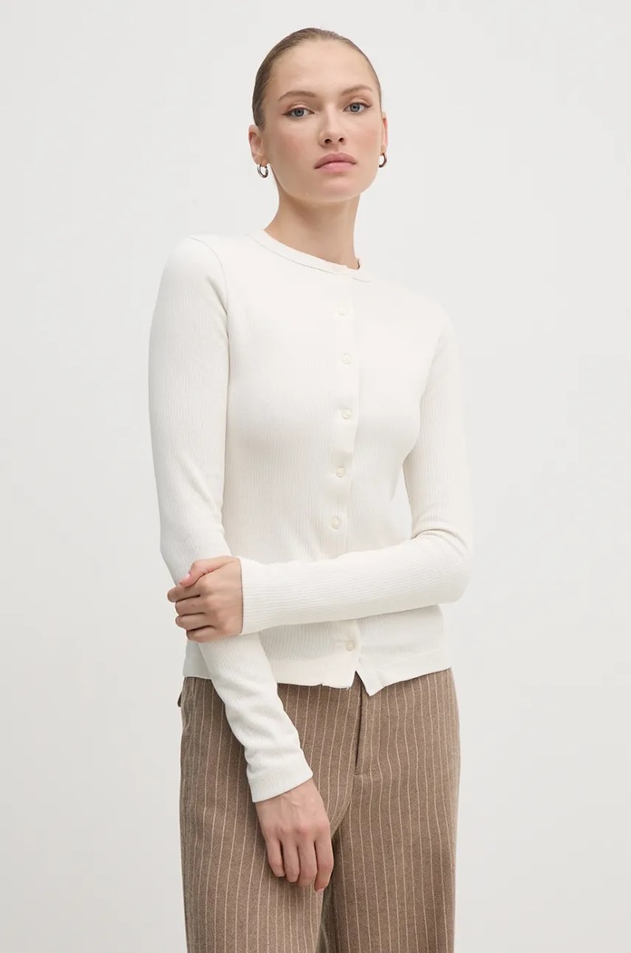 Calvin Klein Jeans kardigan pozostałe beżowy J20J224643