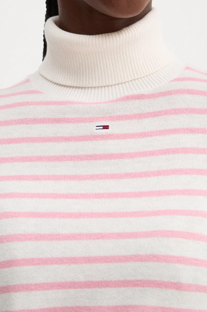 Svetr Tommy Jeans DW0DW19686 béžová