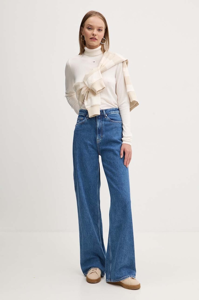Svetr Tommy Jeans DW0DW19686 béžová NC24