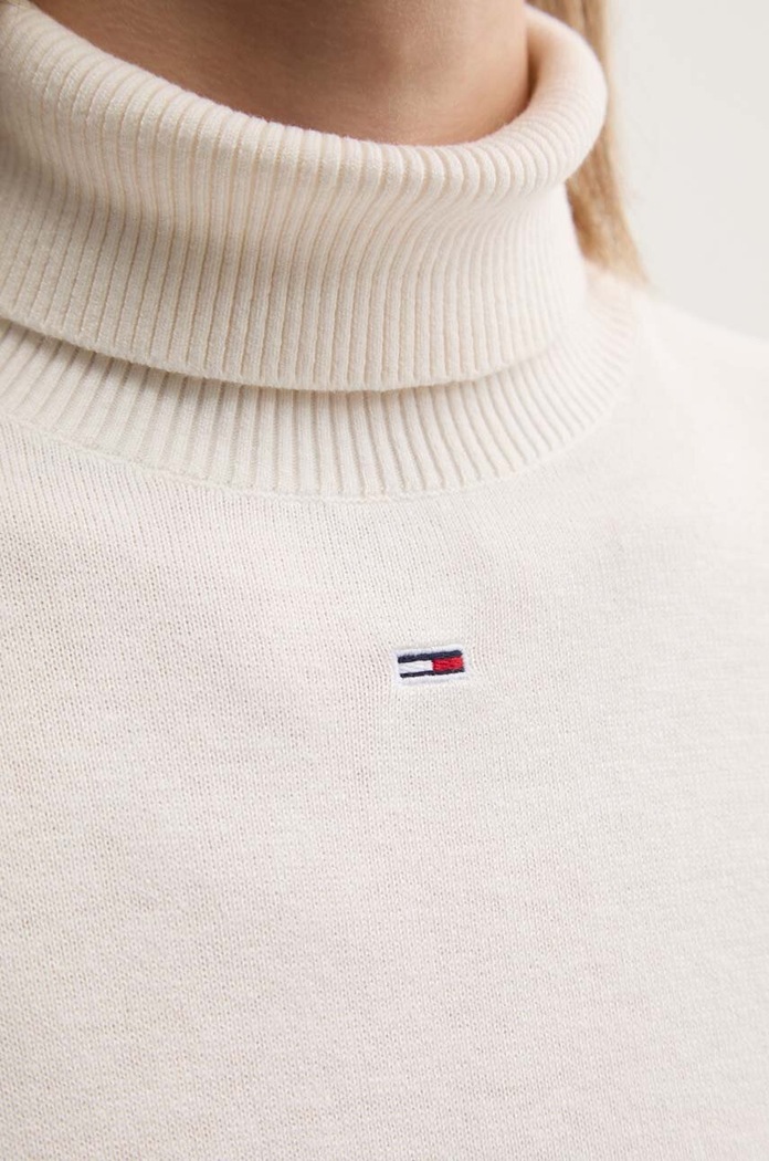 Svetr Tommy Jeans DW0DW19686 béžová