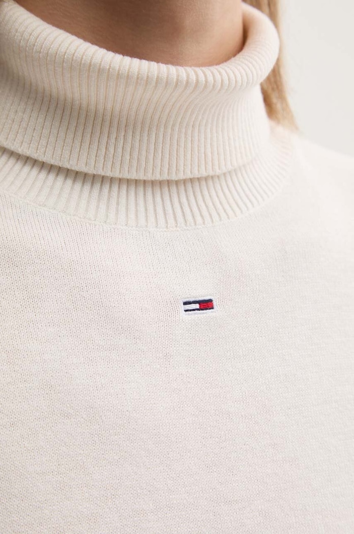 Svetr Tommy Jeans DW0DW19686 béžová