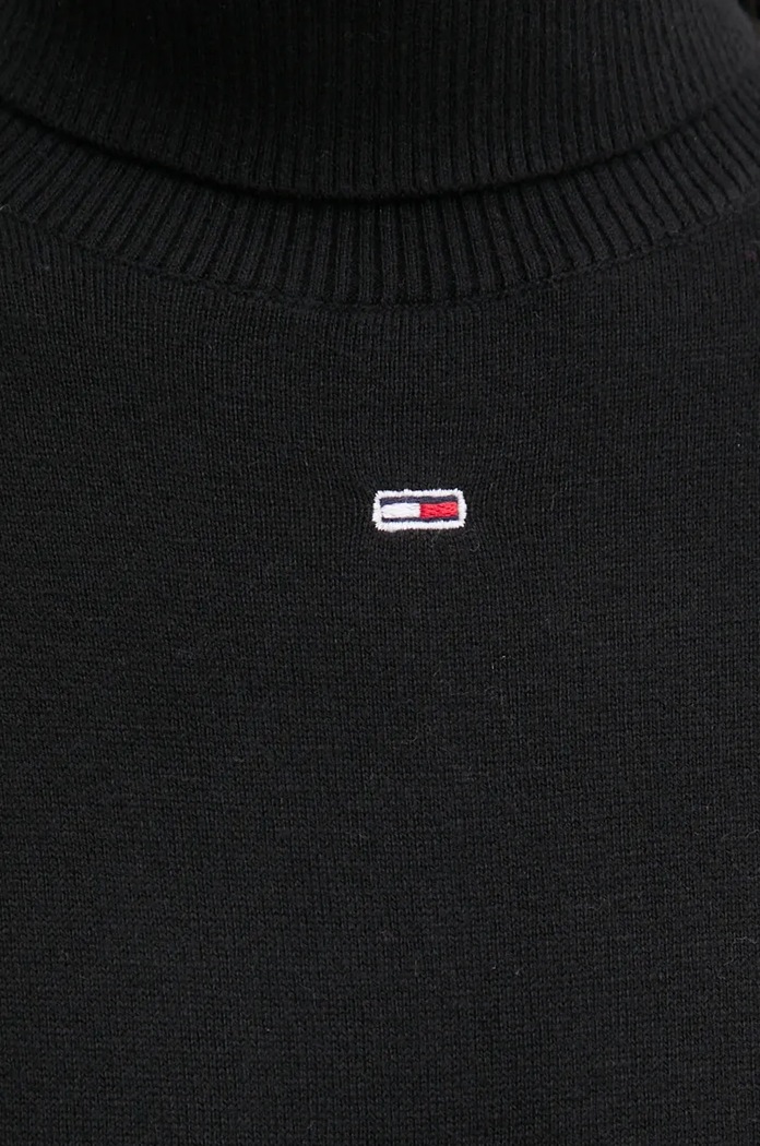 Пуловер Tommy Jeans DW0DW19686 черен