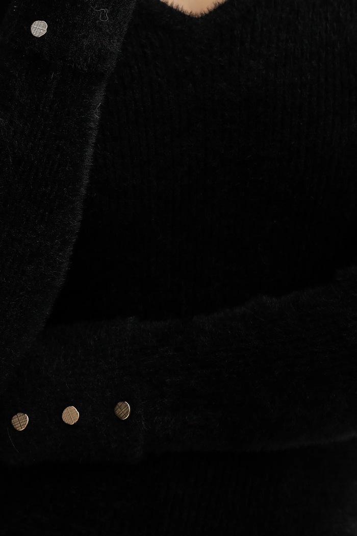 Morgan pulover MOOVE MOOVE negru