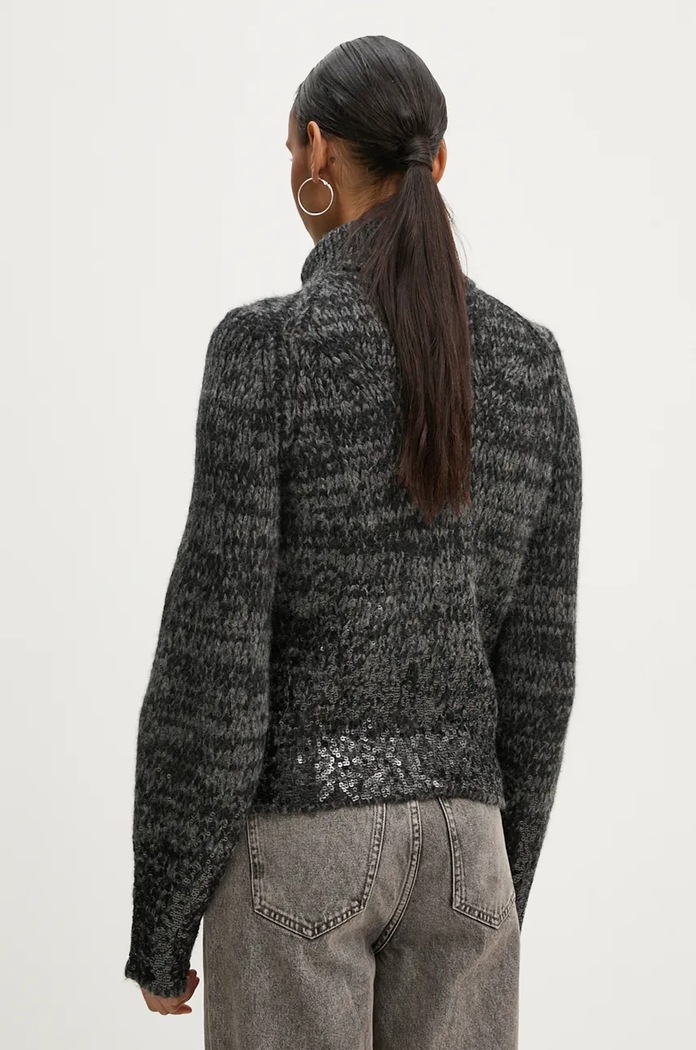 Дрехи Вълнена жилетка ZADIG&VOLTAIRE KWCO00080 сив