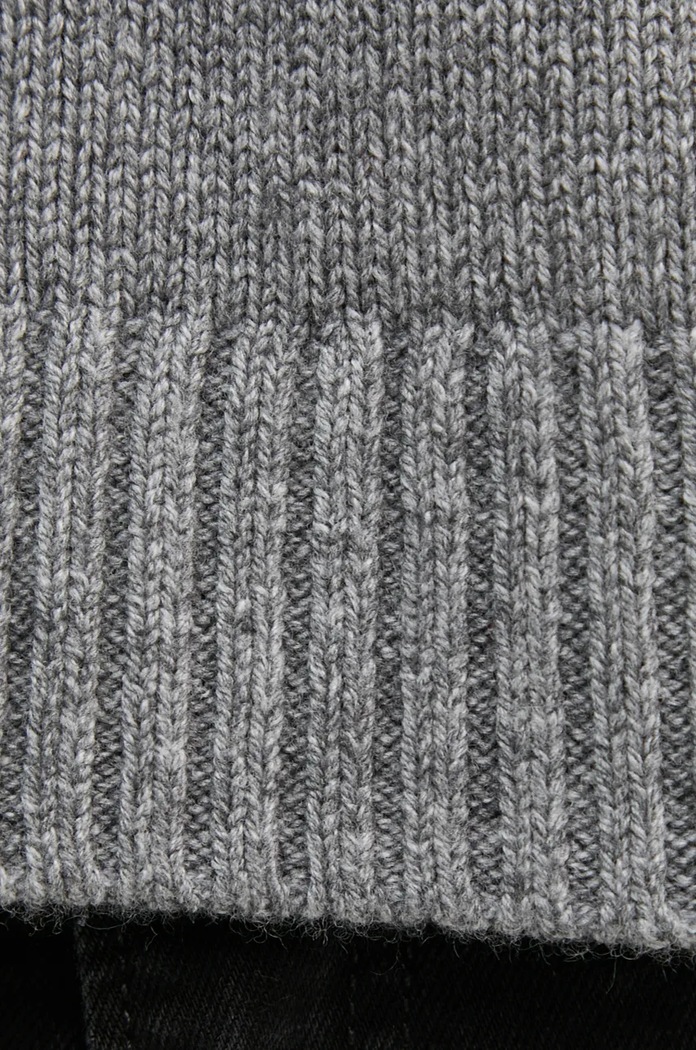 OUI sweter wełniany 89949 szary