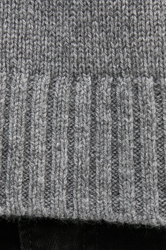 OUI sweter wełniany 89949 szary