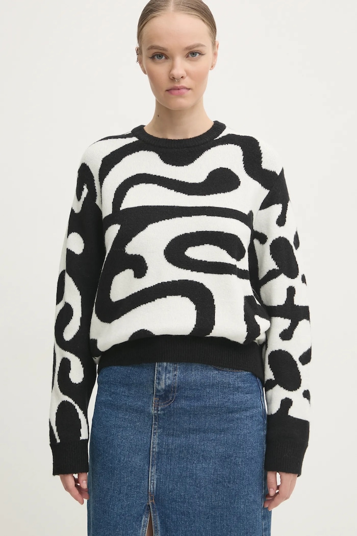 Volcom sweter pozostałe biały B0732411
