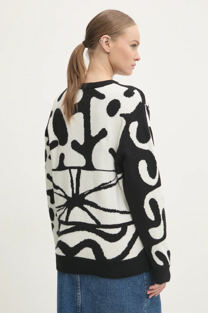 Odzież Volcom sweter B0732411 biały