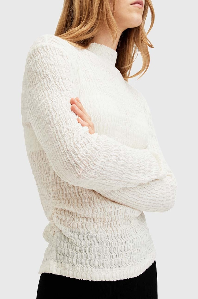 Svetr AllSaints CONNIE FRANCESCO W190JB bílá AW24