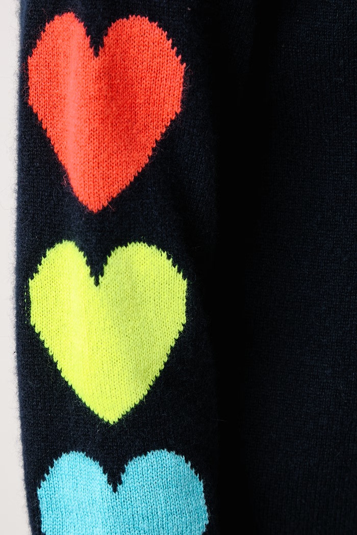Sweter damski kaszmirowy From Future granatowy WPM01306