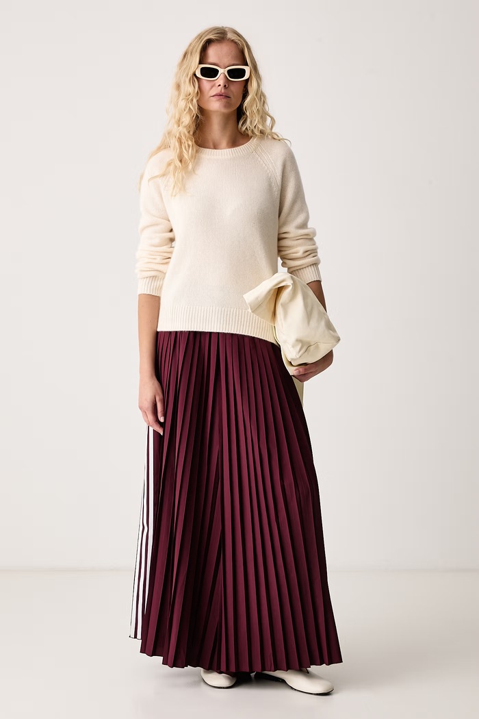 From Future Sweter damski kaszmirowy WPR00005 beżowy AW25