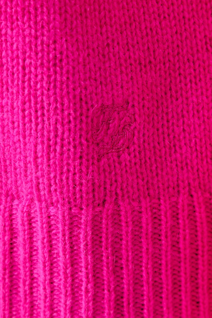 Sweter damski kaszmirowy From Future różowy WPR00005
