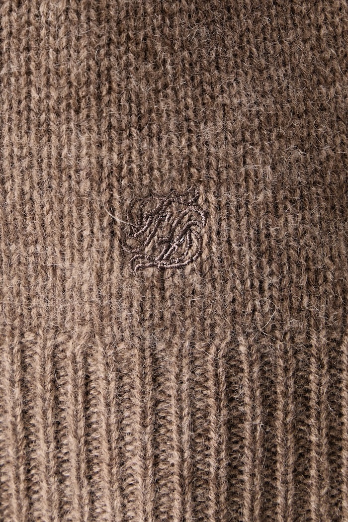 Sweter damski kaszmirowy From Future zielony WPR00005