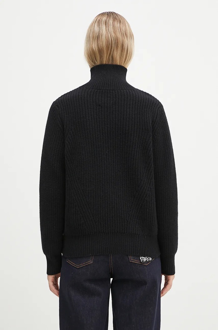 Одежда Шерстяной свитер Woolrich Canberra Turtleneck CFWWKN0329FRUF0712.UF07 чёрный