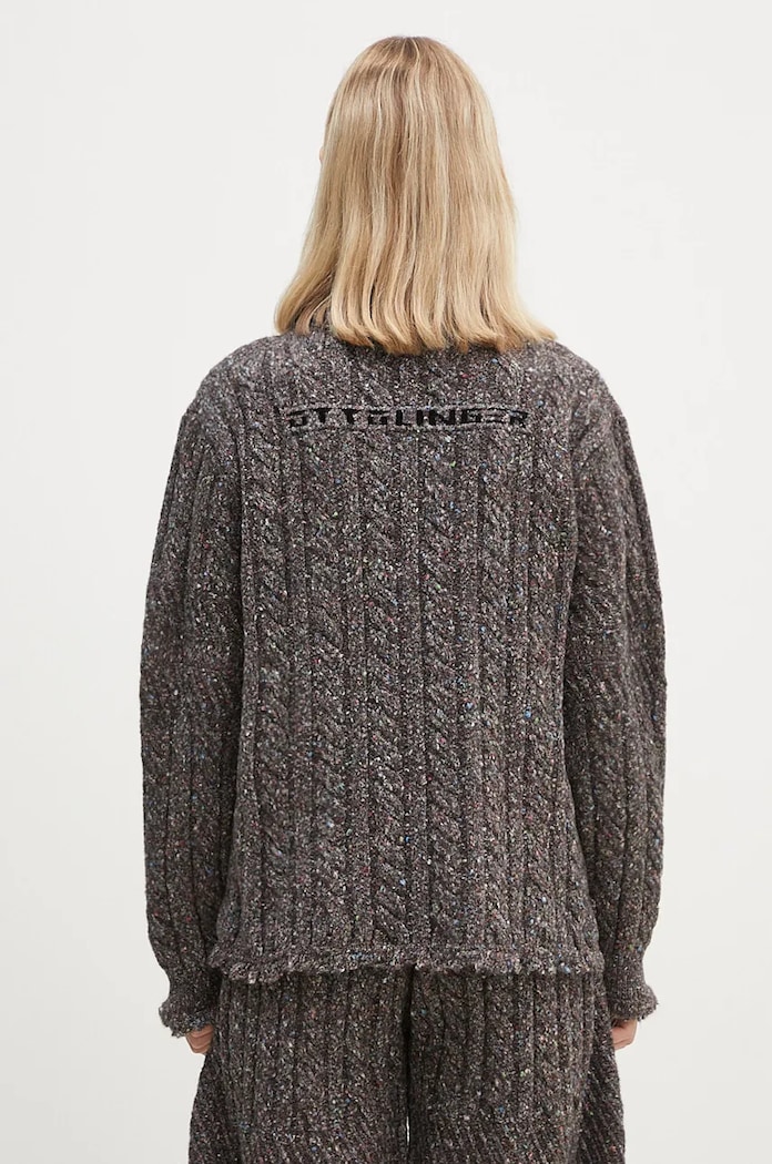 Одяг Светр з домішкою вовни Ottolinger Knit Chunky Sweater 1070201521 коричневий