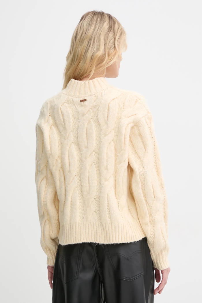 Odzież Levi's sweter z domieszką wełny A8507 żółty