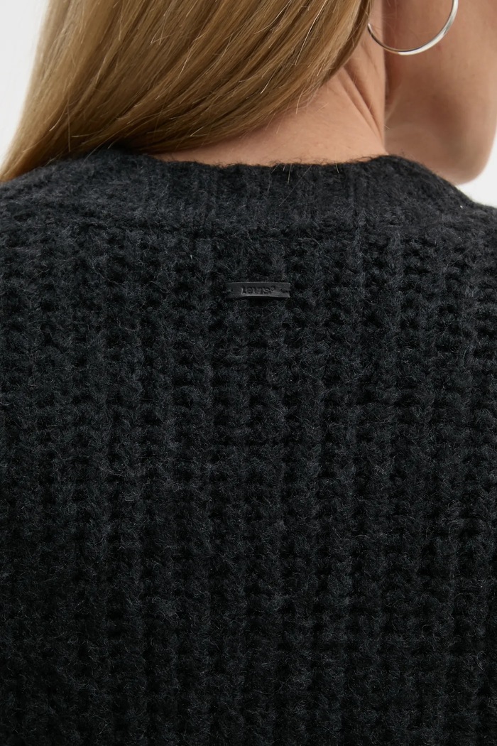 Levi's cardigan din amestec de lana A8899 negru