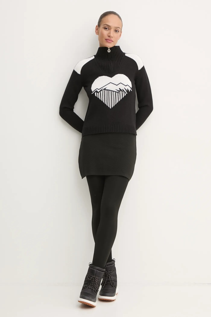 Pulover Newland Edurne N46534.108 črna AW24