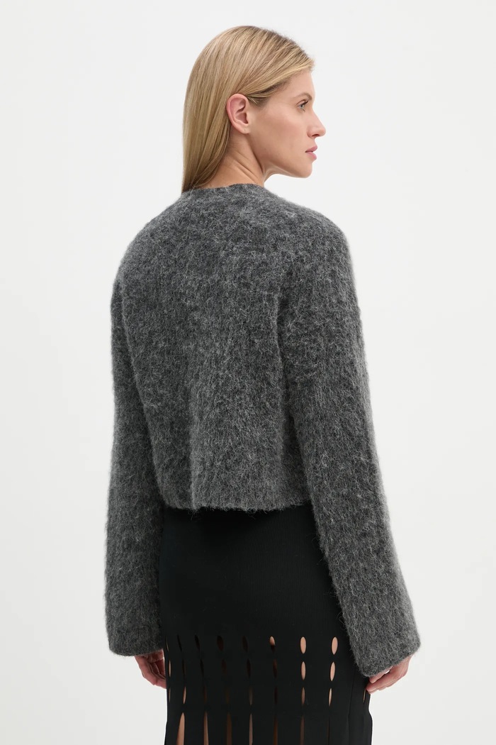 Îmbrăcăminte Nanushka cardigan din lana HENNY NW24FWSW44497 gri