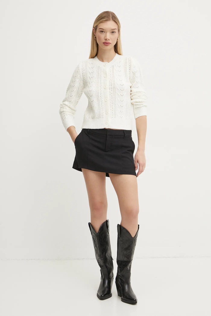 Kardigán Hollister Co. KI350.4253.101 béžová AW24