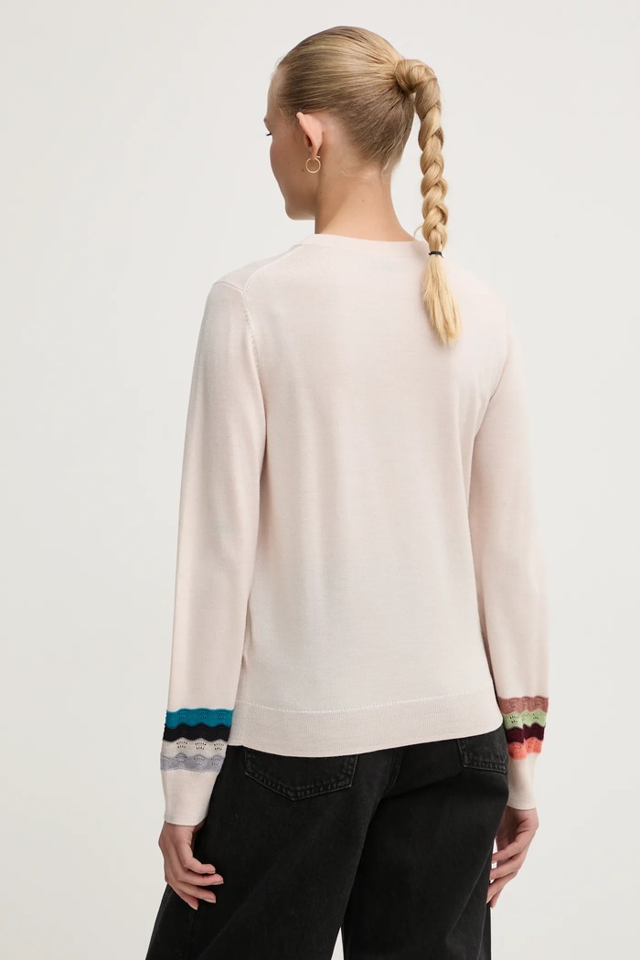 Odjeća Vuneni pulover PS Paul Smith W2R.449N.P31263 bež
