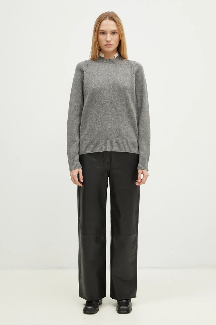 Vuneni pulover Undercover Knit UC2D1905.1 siva